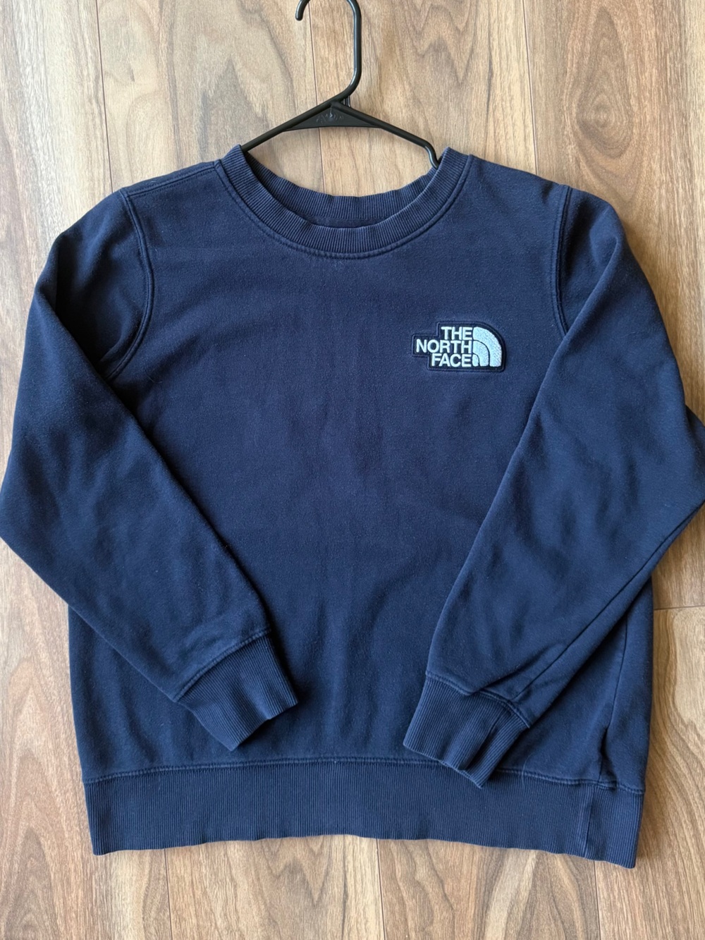 The North Face Sweater Womans Medium Blue Pullover Sherpa Logo Outdoors